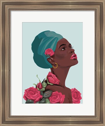 Framed Strength and Beauty III Print