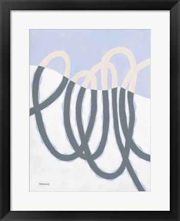 Framed Loops I Print