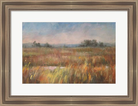 Framed Autumn Fields Print