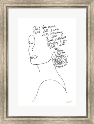 Framed Still I Will Rise Print