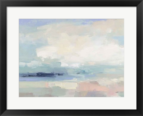 Framed Land Sky Water Print