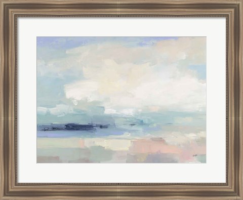 Framed Land Sky Water Print