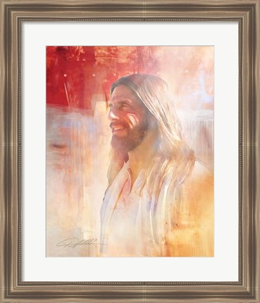 Framed Christ Print