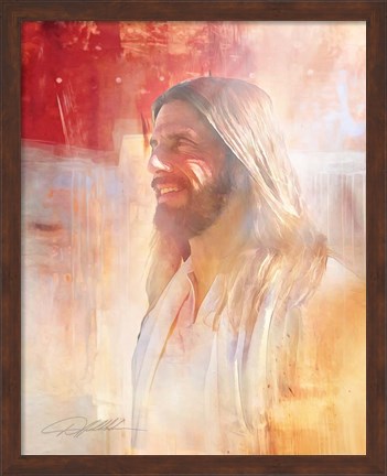 Framed Christ Print