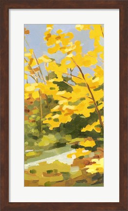 Framed Autumn Hike I Print