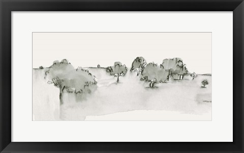 Framed Scenic Scribble I Print