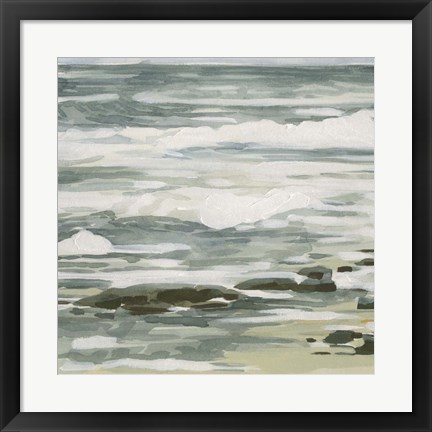 Framed Low Tide I Print