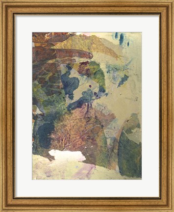 Framed Monet&#39;s Landscape II Print