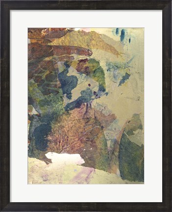 Framed Monet&#39;s Landscape II Print