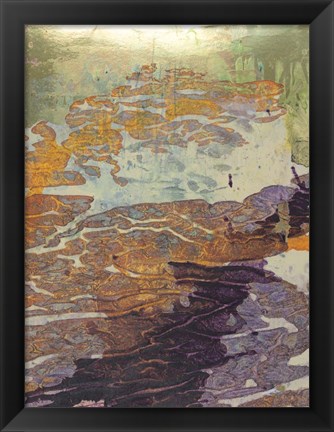 Framed Monet&#39;s Landscape VII Print