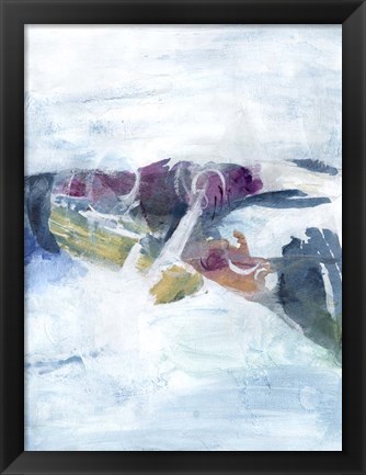 Framed Gliding on Ice I Print