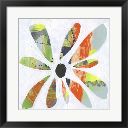 Framed Pin Wheel II Print