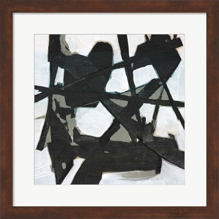 Framed Ode an Kline V Print