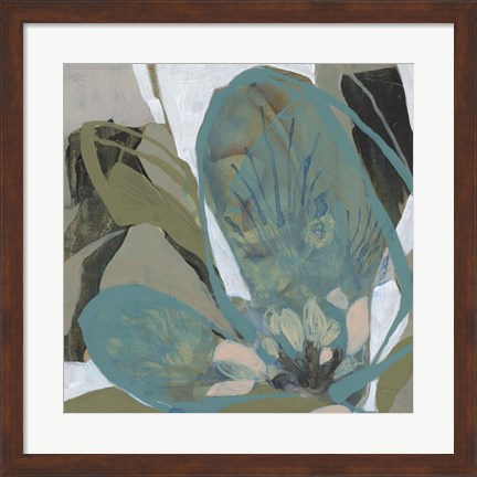 Framed Petal Puzzle II Print