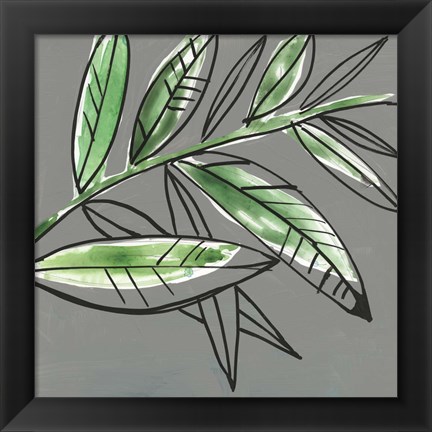 Framed Tropic Botanicals I Print