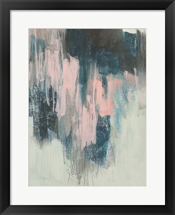 Framed Blush Cascade II Print