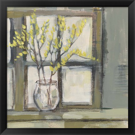 Framed Sign of Spring II Print