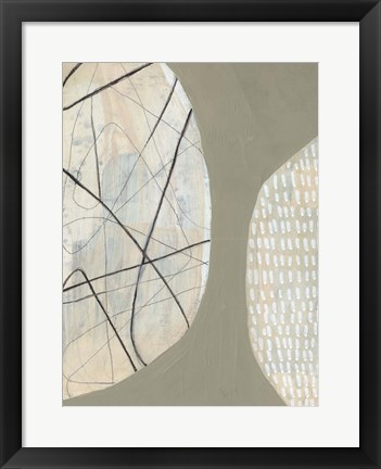 Framed Orb Patterns II Print