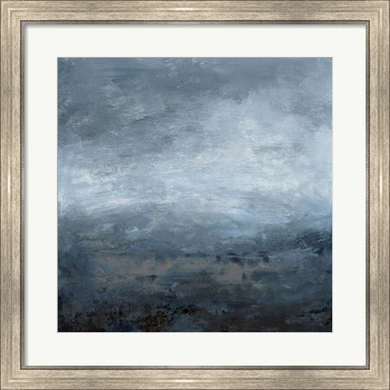 Framed Water Study II Print