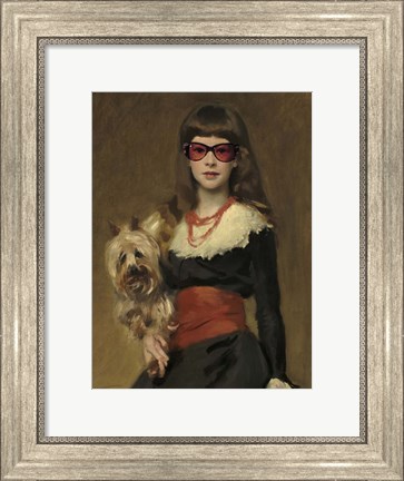 Framed Masked Masters (5th Ave) Print