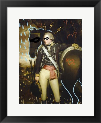 Framed Masked Masters (Highwayman) Print