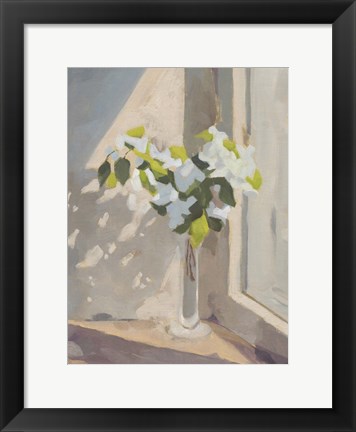 Framed Window Bouquet I Print