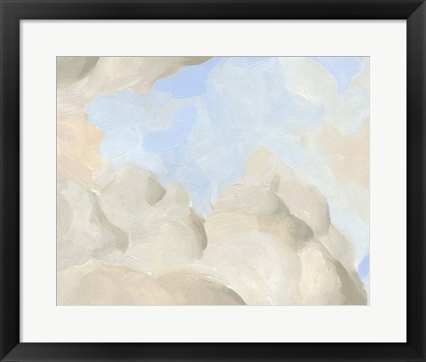 Framed Cloud Coast I Print