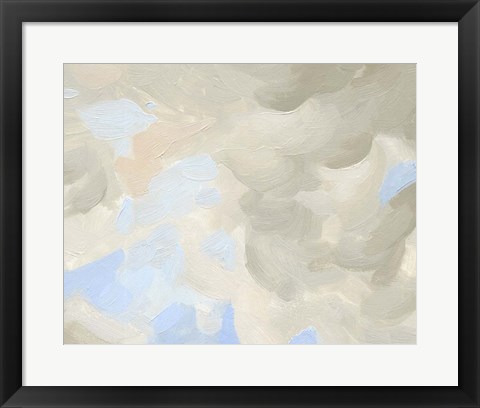 Framed Cloud Coast III Print