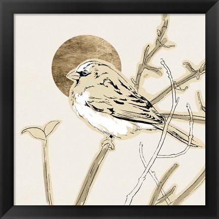 Framed Spring Passerine II Print