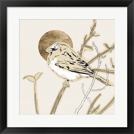 Framed Spring Passerine II Print