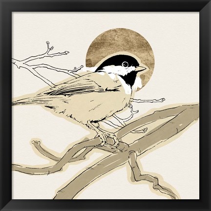 Framed Spring Passerine III Print