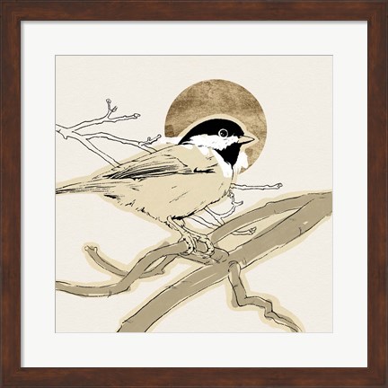 Framed Spring Passerine III Print