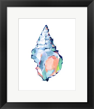 Framed Pop Shell Study II Print