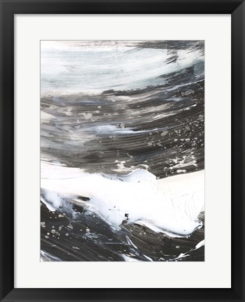 Framed Blizzard Conditions I Print