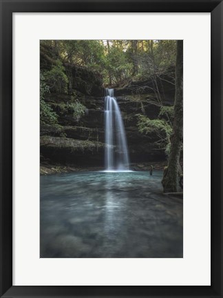 Framed Crystal Waters Print