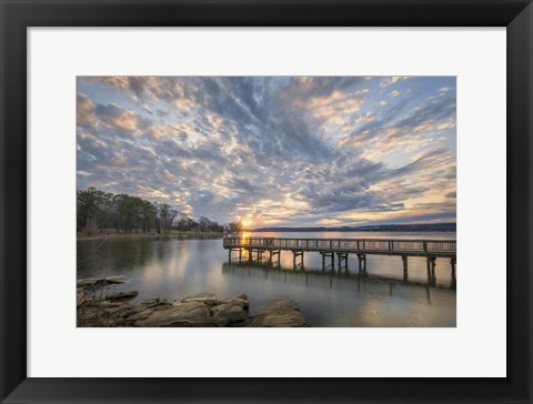 Framed Sunset Blues Print