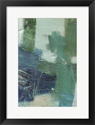 Framed Terrene Abstract IV Print