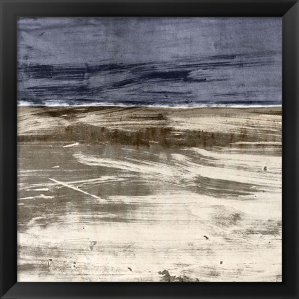 Framed Grey Horizon Print