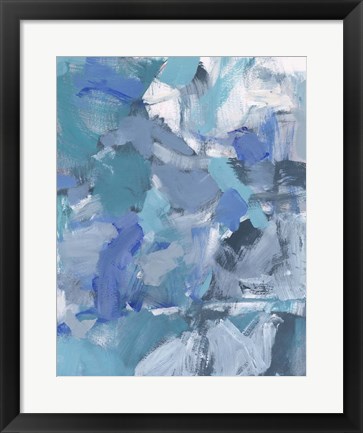 Framed Deep Blue Hue I Print