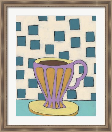 Framed Mid Morning Coffee III Print