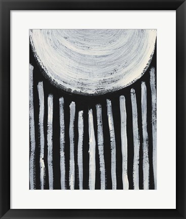 Framed Ivory &amp; Black II Print