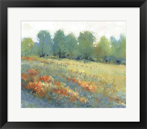 Framed Rural Land I Print