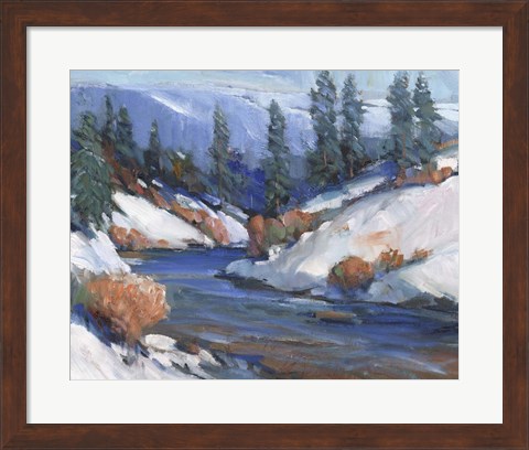 Framed First Snow II Print