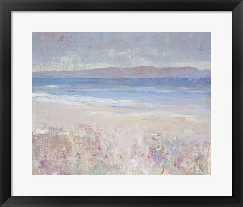 Framed Beach Textures I Print