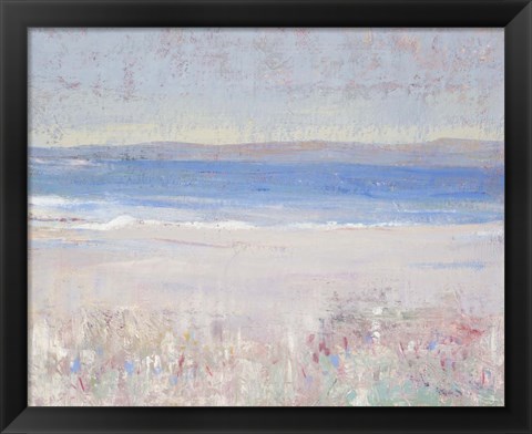 Framed Beach Textures II Print