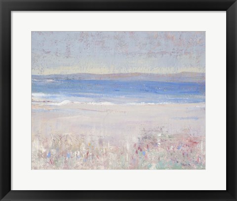 Framed Beach Textures II Print