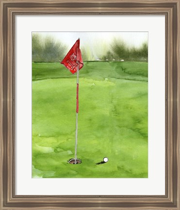 Framed Tee Off Time I Print