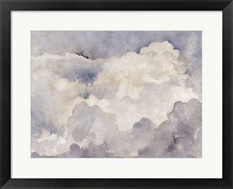 Framed Clouds in Neutral I Print