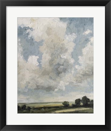 Framed Gathering Clouds Print