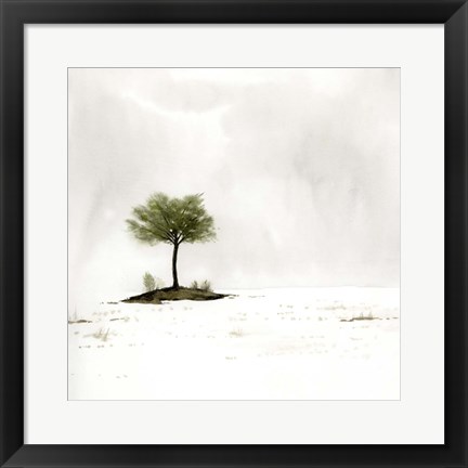 Framed Early Snow I Print